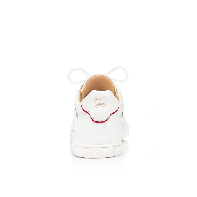 Adidași Christian Louboutin Elastikid 000 Version Calf Sneakers Dama Albi | RO48967