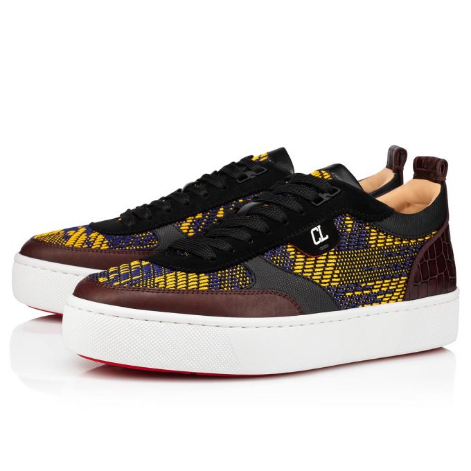 Adidași Christian Louboutin Happyrui Bumbac Sneakers Barbati Colorati | RO94485