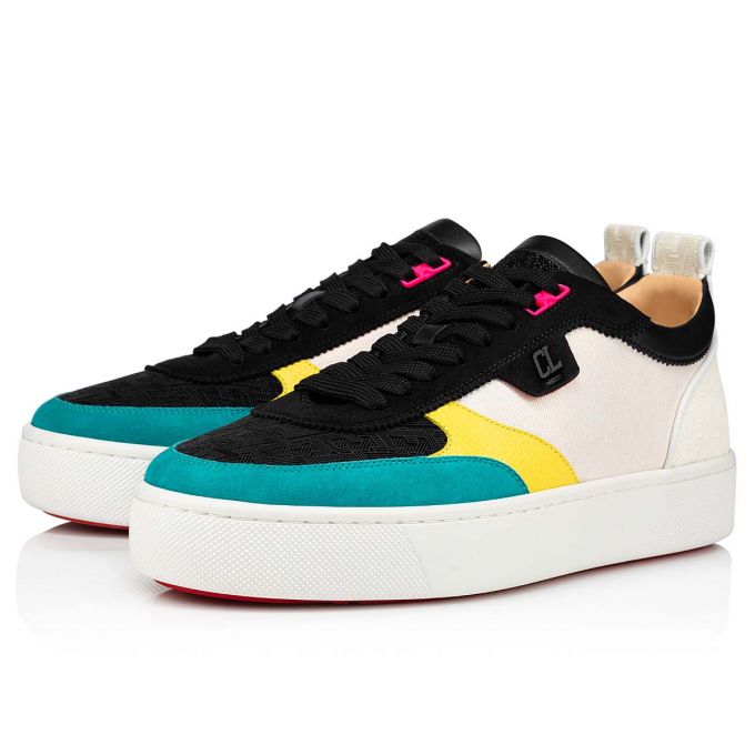 Adidași Christian Louboutin Happyrui Calf Sneakers Barbati Colorati | RO81970