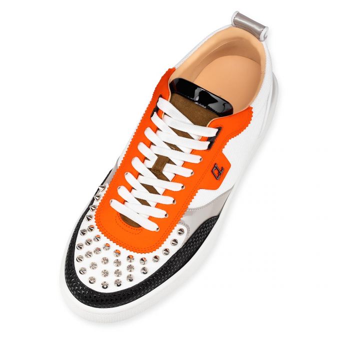 Adidași Christian Louboutin Happyrui Spikes Creative Piele Sneakers Barbati Colorati | RO70382