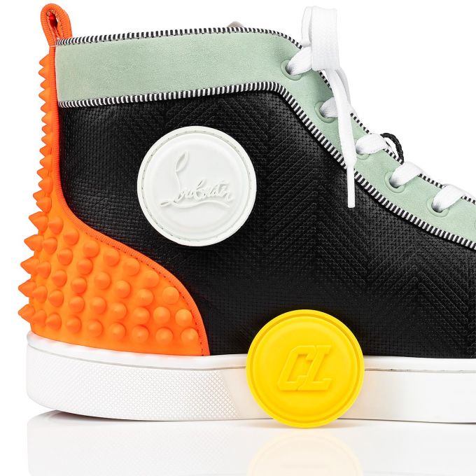 Adidași Christian Louboutin Lou Spikes 2 Creative Piele Sneakers Barbati Colorati | RO38776