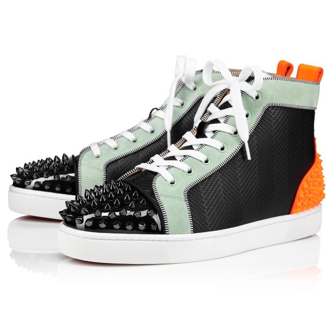 Adidași Christian Louboutin Lou Spikes 2 Creative Piele Sneakers Barbati Colorati | RO38776