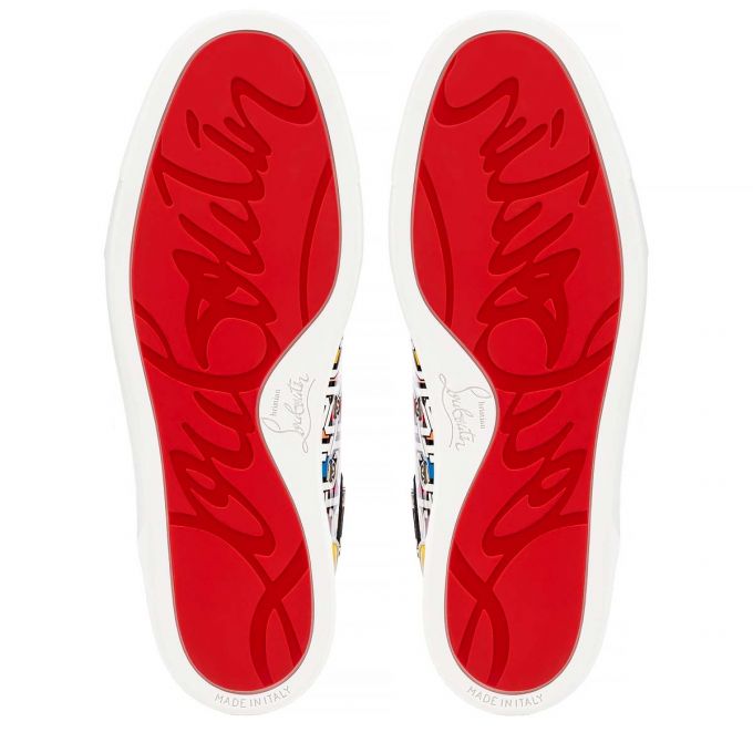 Adidași Christian Louboutin Lou Spikes Orlato Lacuita Sneakers Dama Colorati | RO97672