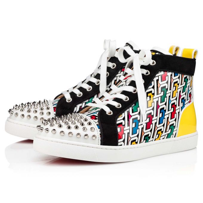 Adidași Christian Louboutin Lou Spikes Orlato Lacuita Sneakers Dama Colorati | RO97672