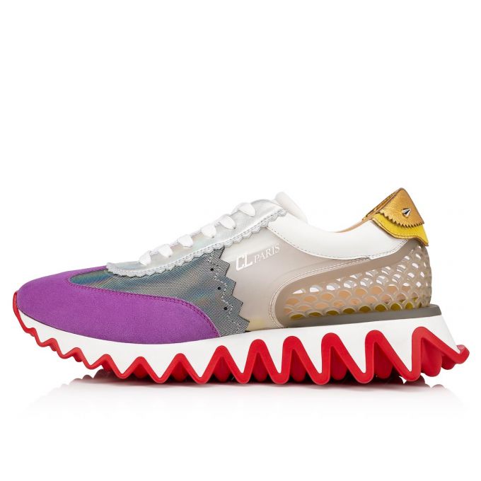 Adidași Christian Louboutin Loubishark Plati Vv/Clf Lame/Cl Version Pvc Sneakers Barbati Colorati | RO39277