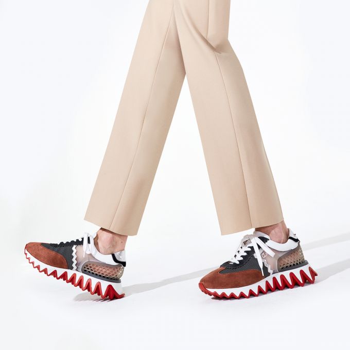 Adidași Christian Louboutin Loubishark Version Pvc Sneakers Barbati Colorati | RO55567