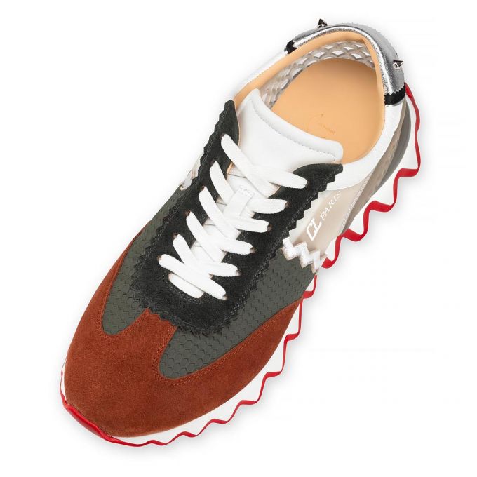 Adidași Christian Louboutin Loubishark Version Pvc Sneakers Barbati Colorati | RO55567