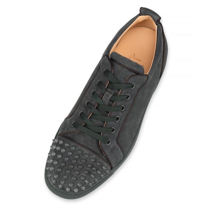 Adidași Christian Louboutin Louis Junior Sp 000 Mat Veau Velours Sneakers Barbati Gri Inchis | RO01956