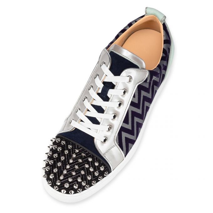 Adidași Christian Louboutin Louis Junior Spikes Orlato Creative Fabric Sneakers Barbati Colorati | RO31820