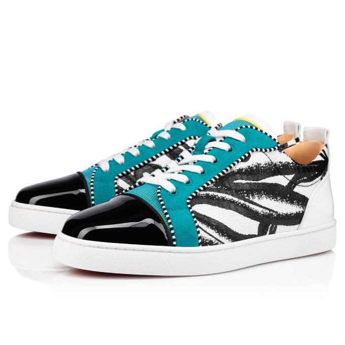 Adidași Christian Louboutin Louis Junior Orlato Bumbac Sneakers Barbati Colorati | RO54026