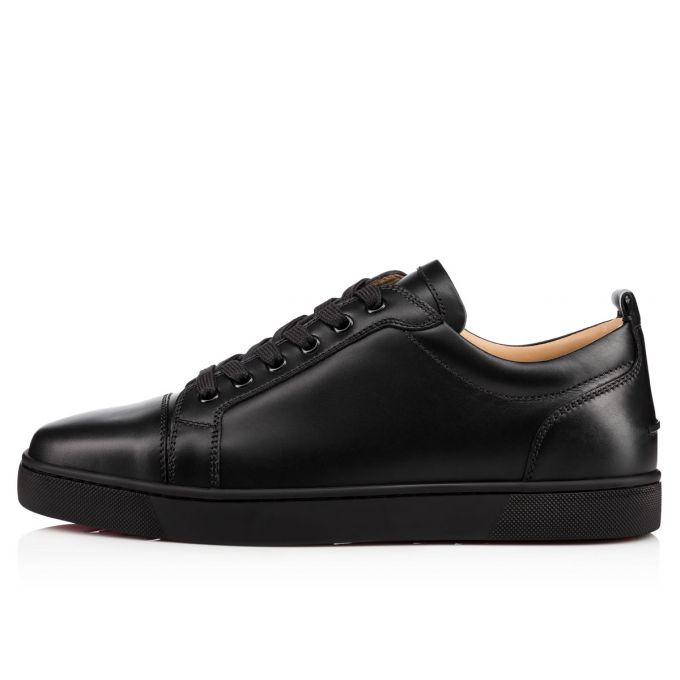 Adidași Christian Louboutin Louis Junior 000 Calf Sneakers Barbati Negrii | RO56381