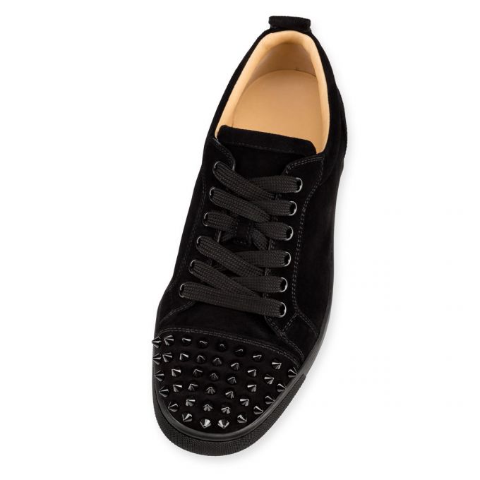 Adidași Christian Louboutin Louis Junior Sp 000 Veau Velours Sneakers Dama Negrii | RO57834