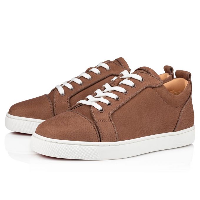 Adidași Christian Louboutin Louis Junior Orlato Calf Sneakers Barbati Maro | RO60313