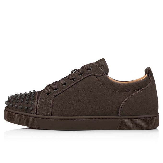 Adidași Christian Louboutin Louis Junior Sp 000 Mat Veau Velours Sneakers Barbati Gri Inchis | RO61101