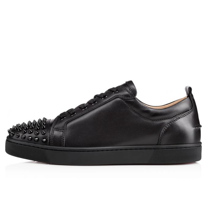 Adidași Christian Louboutin Louis Junior Sp 000 Calf Sneakers Barbati Negrii | RO75177