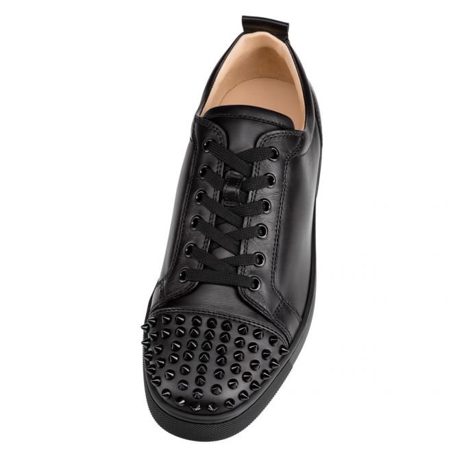 Adidași Christian Louboutin Louis Junior Sp 000 Calf Sneakers Barbati Negrii | RO75177