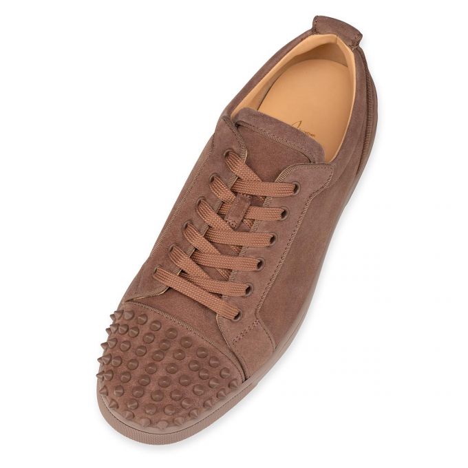 Adidași Christian Louboutin Louis Junior Sp 000 Mat Veau Velours Sneakers Barbati Maro | RO88814