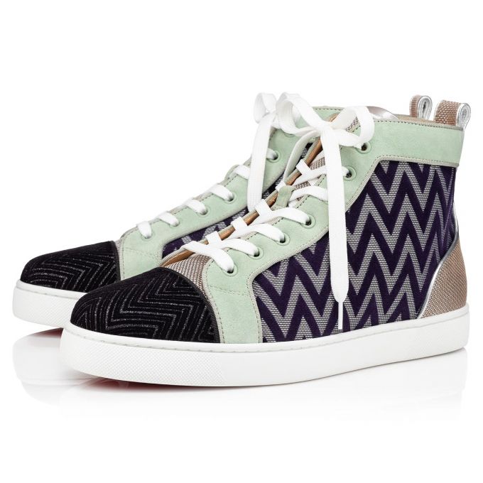 Adidași Christian Louboutin Louis Orlato Creative Fabric Sneakers Barbati Colorati | RO07288