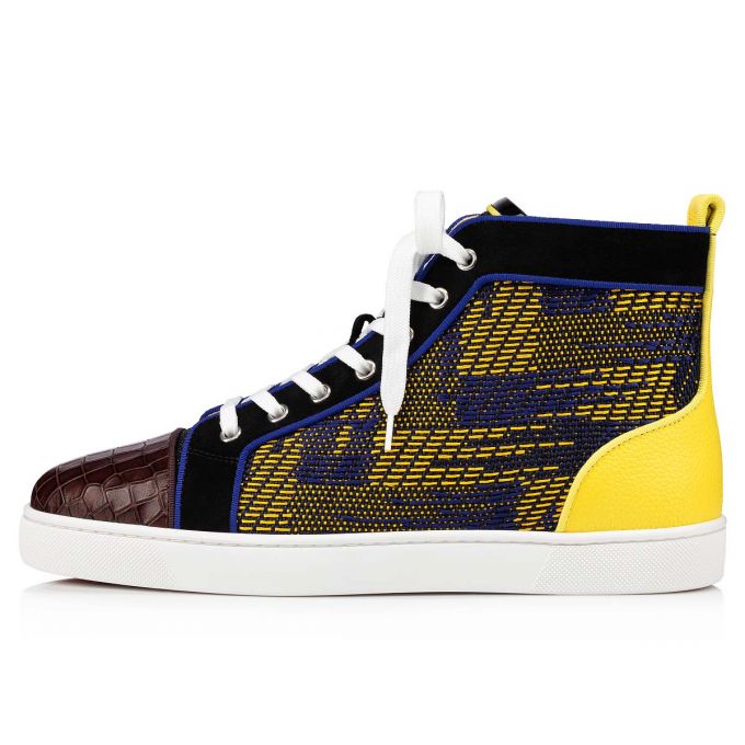 Adidași Christian Louboutin Louis Orlato Bumbac Sneakers Barbati Colorati | RO25711