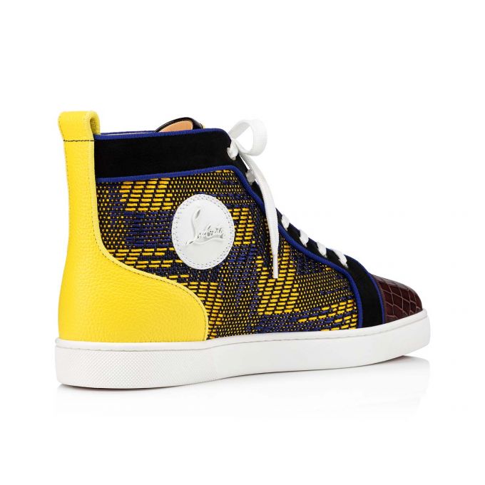 Adidași Christian Louboutin Louis Orlato Bumbac Sneakers Barbati Colorati | RO25711