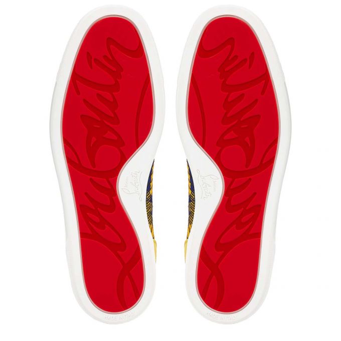 Adidași Christian Louboutin Louis Orlato Bumbac Sneakers Barbati Colorati | RO25711