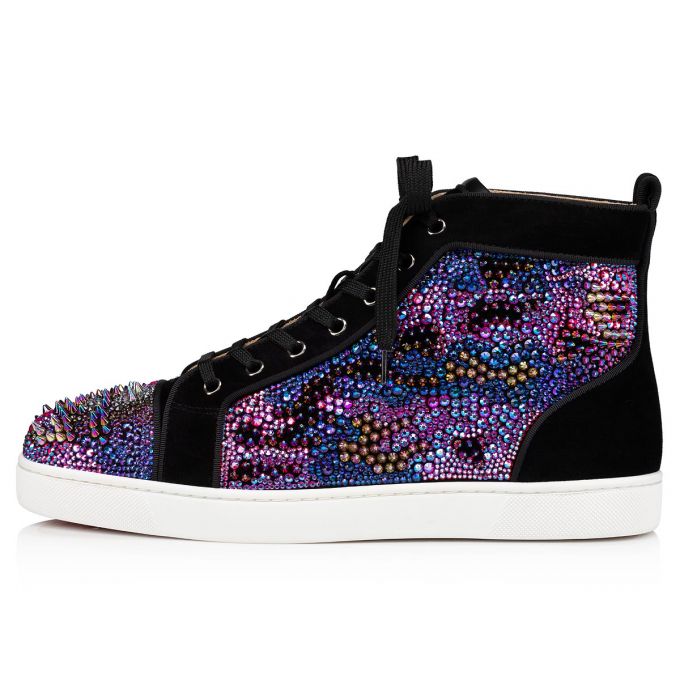 Adidași Christian Louboutin Louis Orlato Bling Bang Version Strass Sneakers Barbati Colorati | RO98099