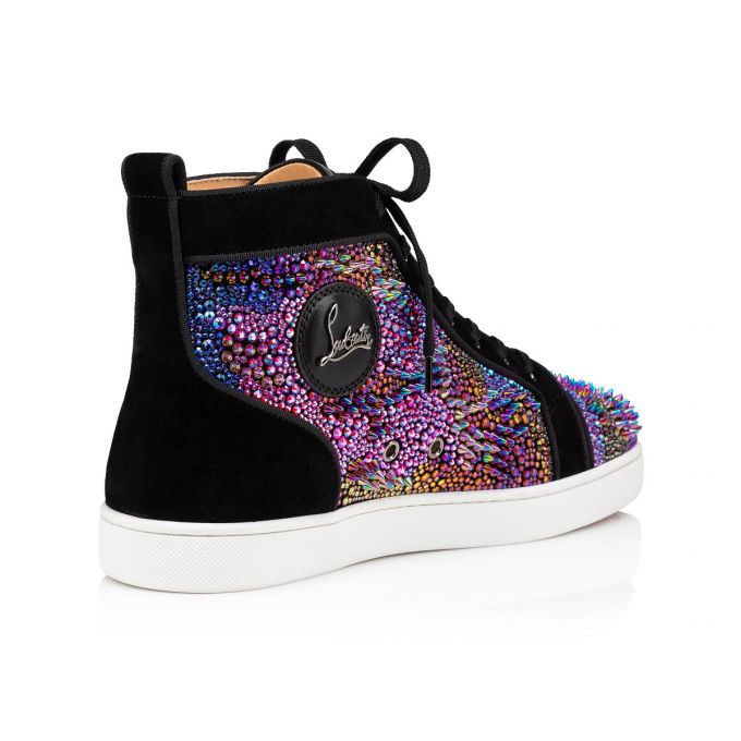 Adidași Christian Louboutin Louis Orlato Bling Bang Version Strass Sneakers Barbati Colorati | RO98099