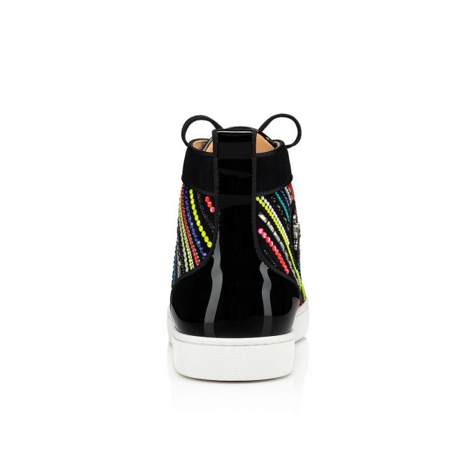 Adidași Christian Louboutin Louis Rays Sneakers Barbati Negrii Colorati | RO77919