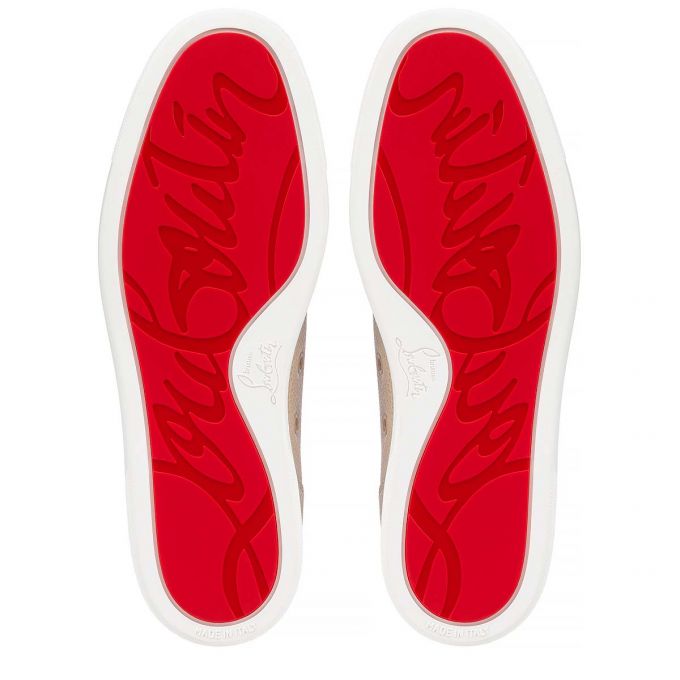 Adidași Christian Louboutin Rantulow 000 Calf Sneakers Barbati Bej | RO21680