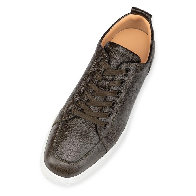 Adidași Christian Louboutin Rantulow 000 Alpino Calf Sneakers Barbati Ciocolata | RO44712