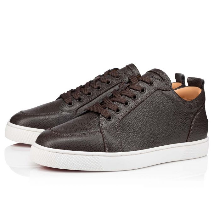 Adidași Christian Louboutin Rantulow 000 Calf Sneakers Barbati Gri Inchis | RO48807