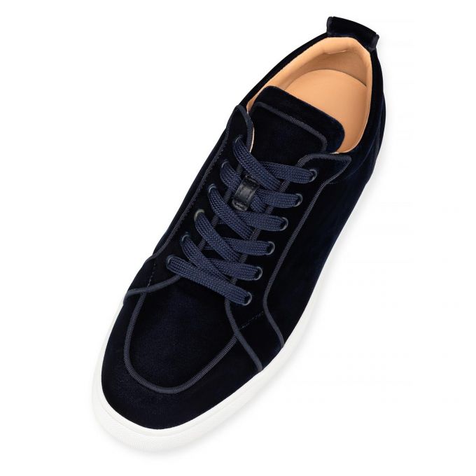 Adidași Christian Louboutin Rantulow Orlato Clasici Fabric Sneakers Barbati Bleumarin | RO34775