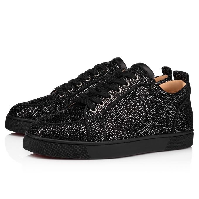 Adidași Christian Louboutin Rantulow Orlato 000 Calf Sneakers Barbati Negrii | RO46620