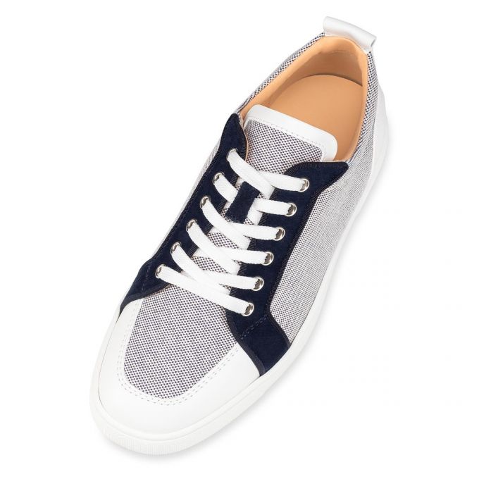 Adidași Christian Louboutin Rantulow Version Bumbac Sneakers Barbati Bleumarin | RO51709