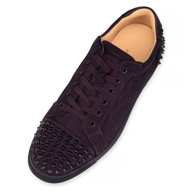 Adidași Christian Louboutin Seavaste 2 Orla 000 Mat Veau Velours Sneakers Barbati Albastri | RO38329