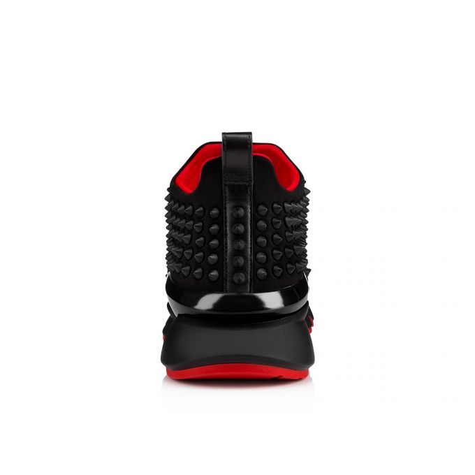 Adidași Christian Louboutin Spike Sock Donn 000 Mat Neopren Sneakers Dama Negrii | RO00496