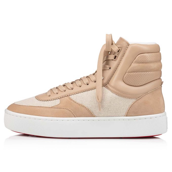 Adidași Christian Louboutin Top Rui Calf Sneakers Barbati Gri | RO62892