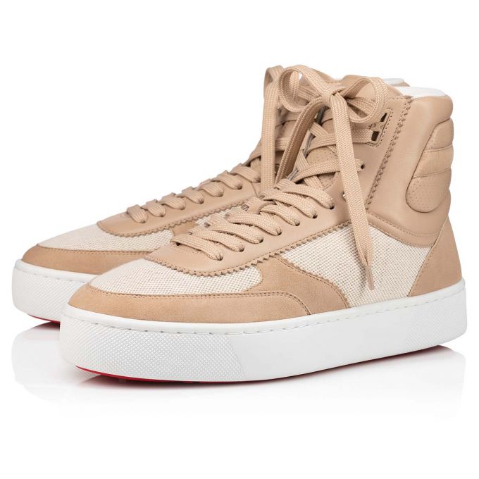 Adidași Christian Louboutin Top Rui Calf Sneakers Barbati Gri | RO62892