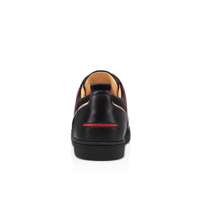 Adidași Christian Louboutin Vida Viva Calf Sneakers Barbati Negrii | RO39907