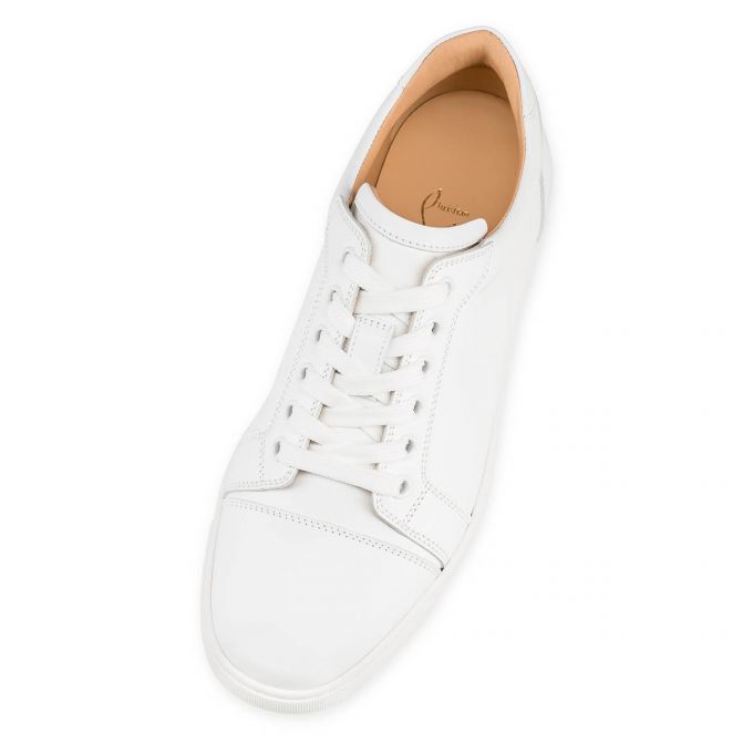 Adidași Christian Louboutin Vieira 000 Calf Sneakers Dama Albi | RO91837