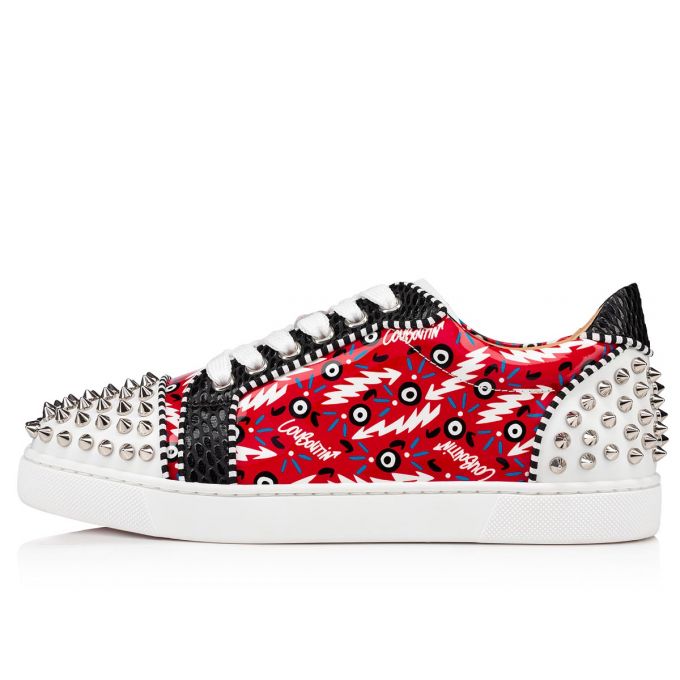 Adidași Christian Louboutin Vieira 2 Orlato Version Lacuita Sneakers Dama Rosii | RO36471