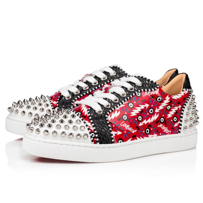 Adidași Christian Louboutin Vieira 2 Orlato Version Lacuita Sneakers Dama Rosii | RO36471