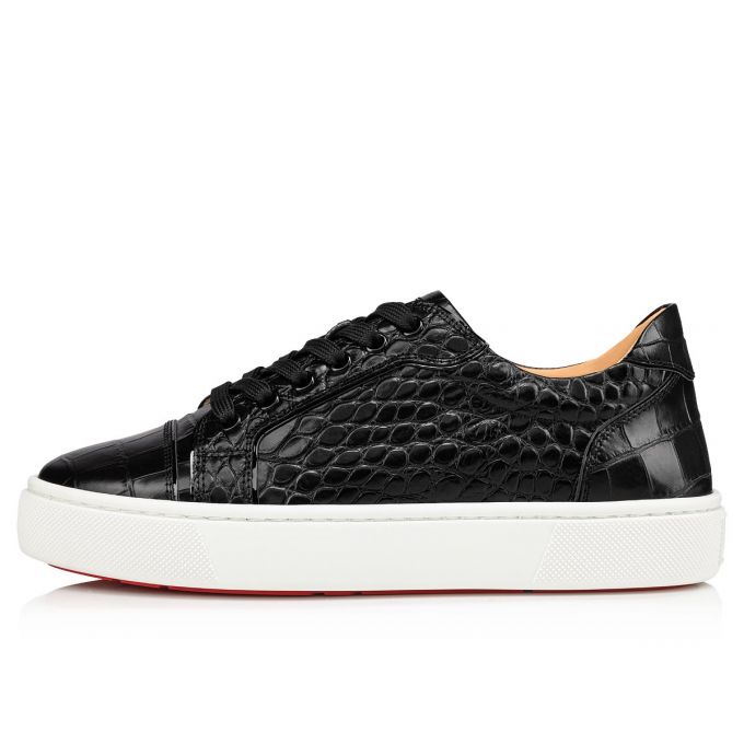 Adidași Christian Louboutin Vieirissima Calf Sneakers Dama Negrii | RO60887