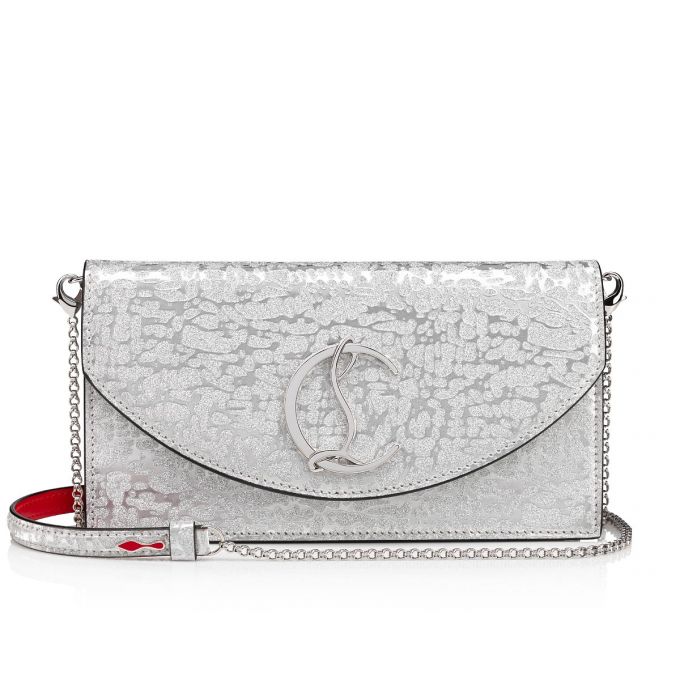 Belt Bags & Mini Bags Christian Louboutin Loubi54 Creative Piele Mini Bags Dama Argintii | RO08496