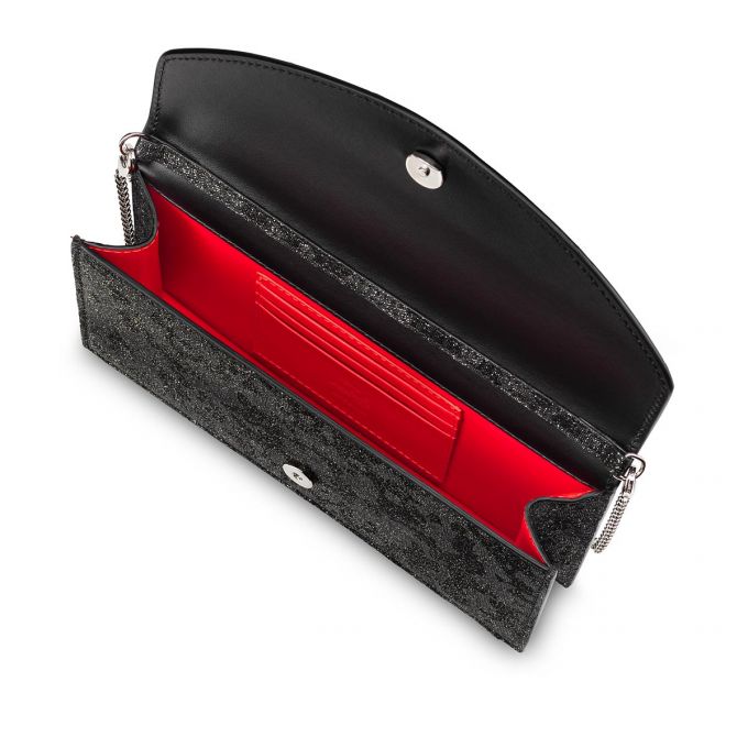 Belt Bags & Mini Bags Christian Louboutin Loubi54 Creative Piele Mini Bags Dama Negrii Argintii | RO11253