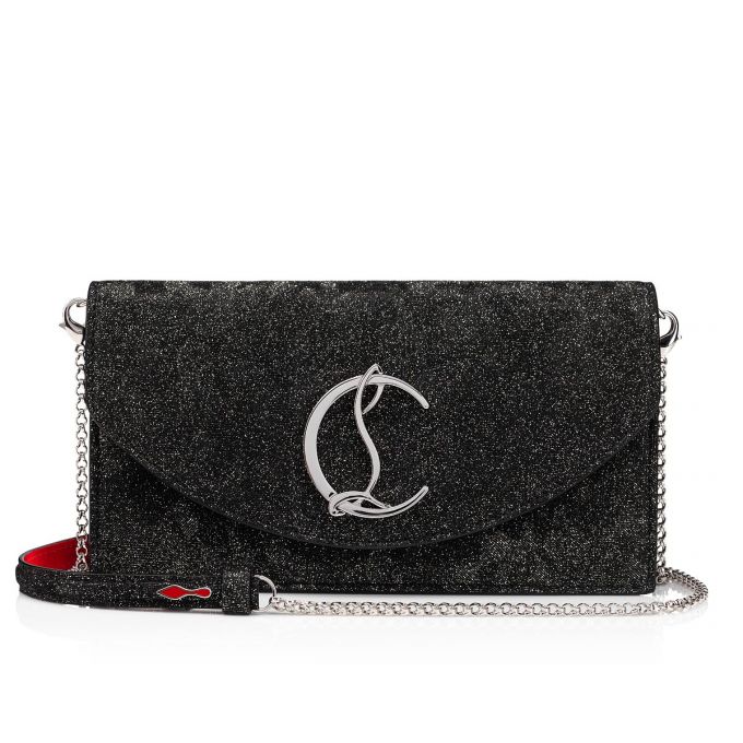 Belt Bags & Mini Bags Christian Louboutin Loubi54 Creative Piele Mini Bags Dama Negrii Argintii | RO11253