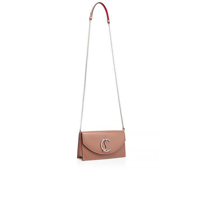 Belt Bags & Mini Bags Christian Louboutin Loubi54 Clasici Piele Mini Bags Dama Bej Argintii | RO27199