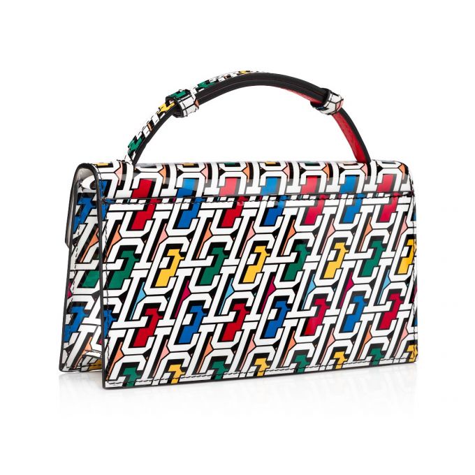 Belt Bags & Mini Bags Christian Louboutin Elisa Baguette S Creative Piele Mini Bags Dama Colorati Argintii | RO44625