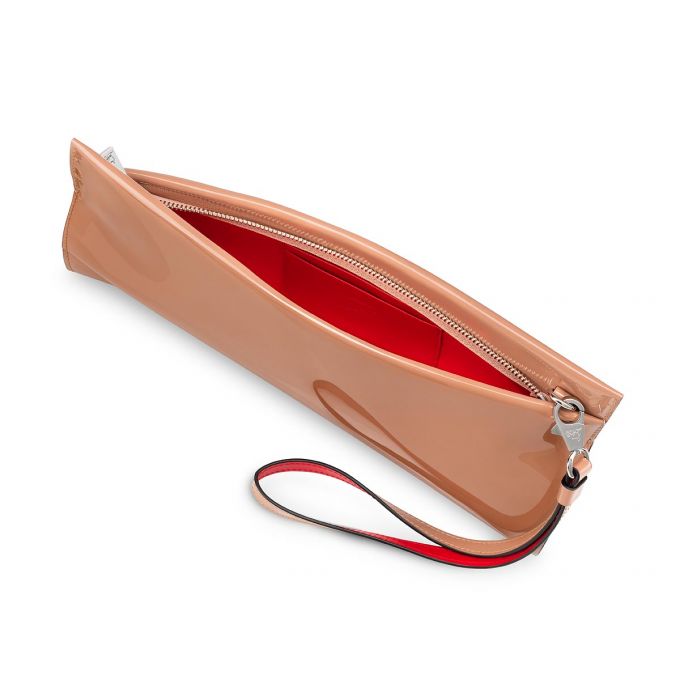 Belt Bags & Mini Bags Christian Louboutin Loubitwist Clutch Clasici Piele Mini Bags Dama Bej | RO61561