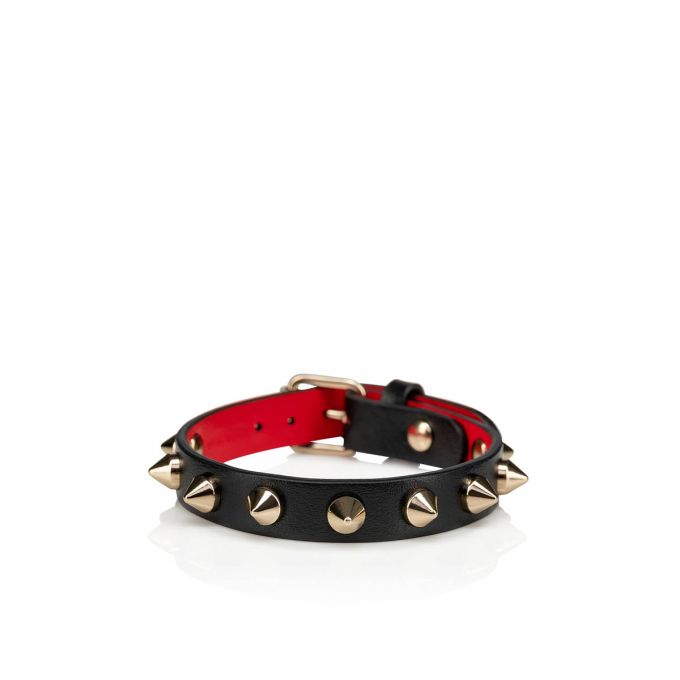 Bracelets Christian Louboutin Loubilink Bracelet Bracelets Dama Rosii Negrii | RO74170